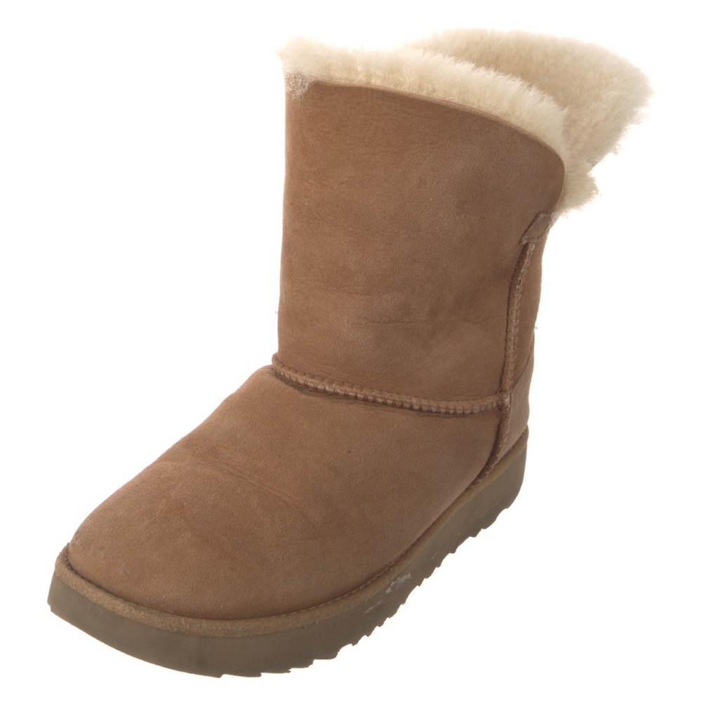 UGG Suede Fur Trim Boats
